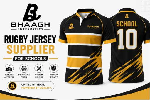 Bhaagh Enterprises Rugby Jersey Supplier for Schools