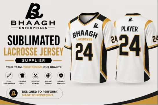 Bhaagh Enterprises Sublimated Lacrosse Jersey Supplier