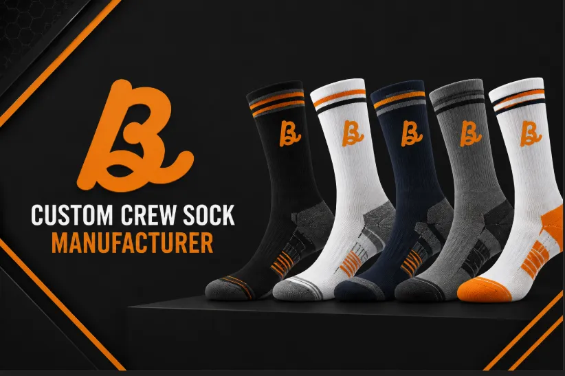 Bhaagh Interprise Custom Crew Sock Manufacturer