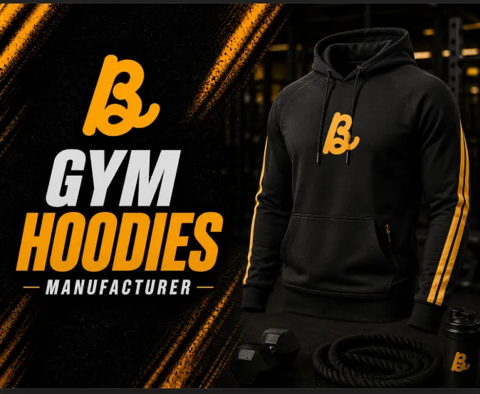 Bhaagh Interprise Gym Hoodies Manufacturer