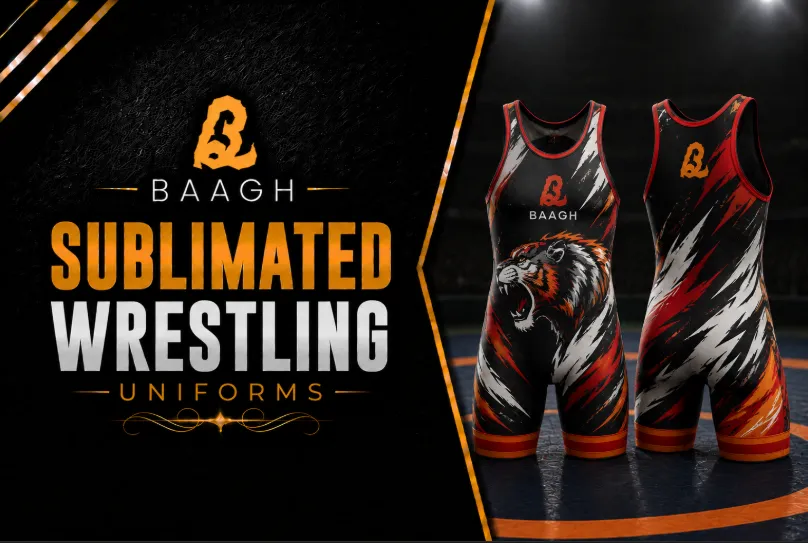 Bhaagh Interprise Sublimated Wrestling Uniforms