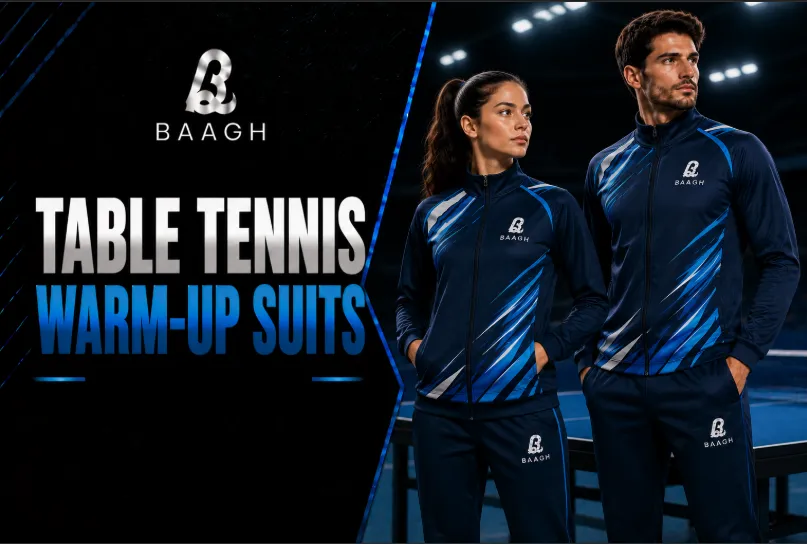 Bhaagh Interprise Table Tennis Warm Up Suits