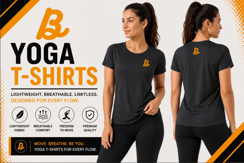 Bhaagh Interprise Yoga T Shirts Manufacturer
