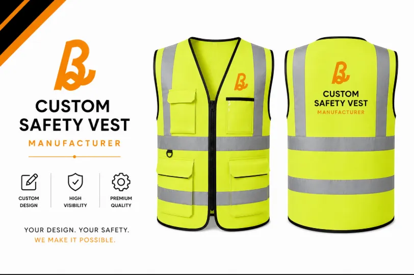 Bhaagh Interprise custom safety vest manufacturer