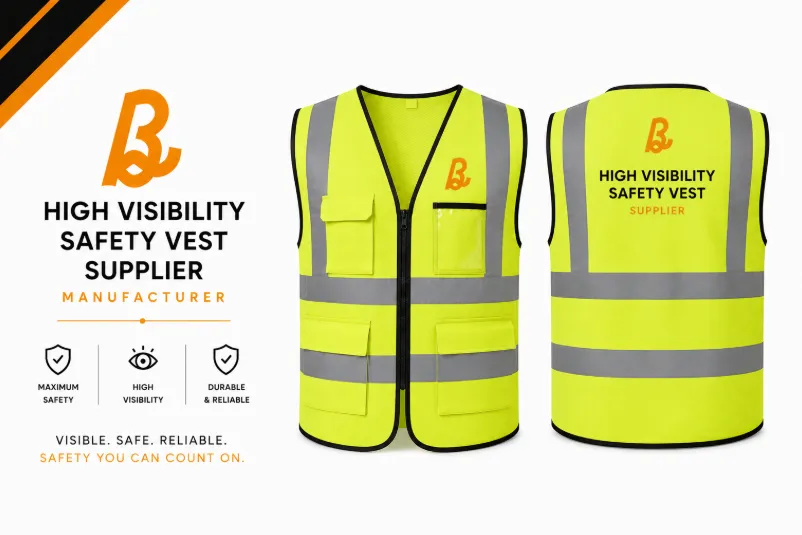 Bhaagh Interprise high visibility safety vest Supplier