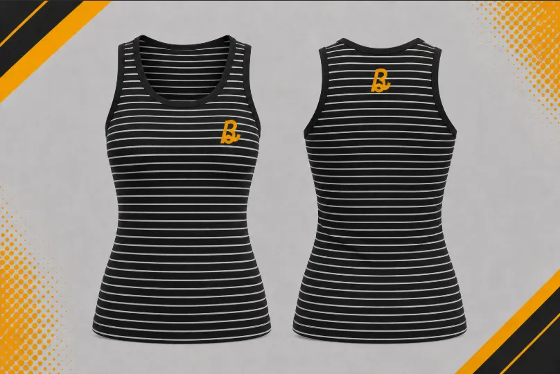 USA Leading High Quality Custom Tank Top Manufacturer 20 Bhaagh Interprise striped tank top Manufacturer