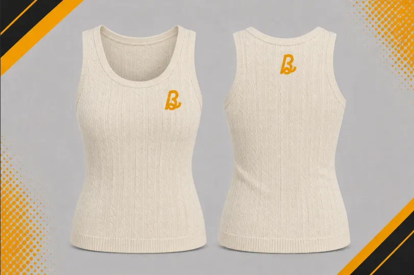 USA Leading High Quality Custom Tank Top Manufacturer 21 Bhaagh Interprise sweater tank top Manufacturer