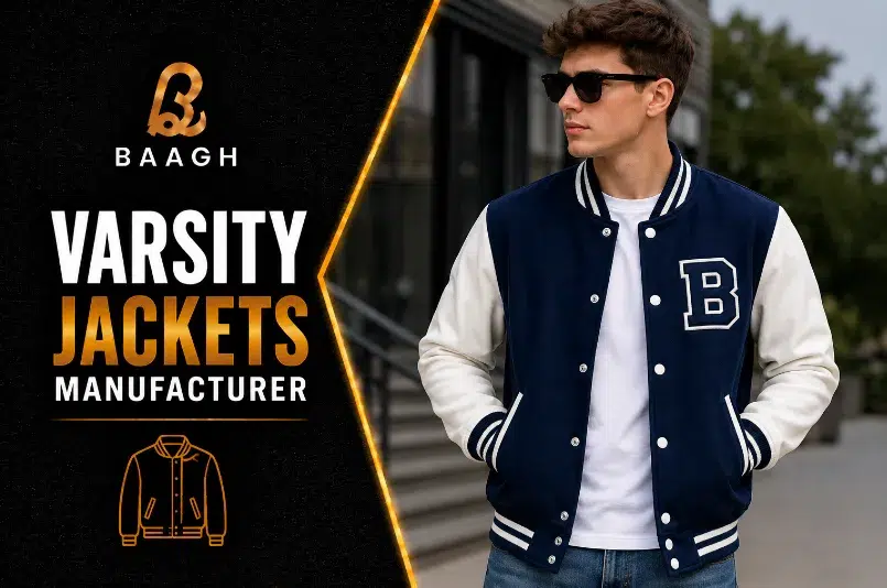 Custom Jacket Manufacturer for Startups & Brands 2 Bhaagh Interprise varsity jackets manufacturer