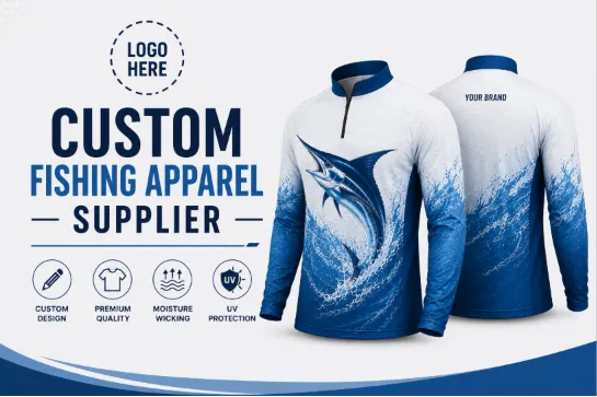 Custom Fishing Apparel Supplier