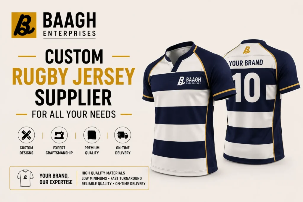 Custom Rugby Jersey Supplier for all your needs