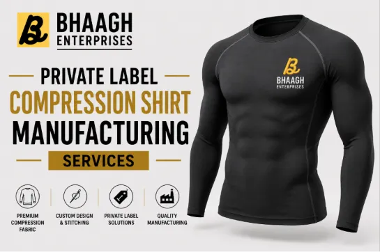 Private Label Compression Shirt Manufacturing Services