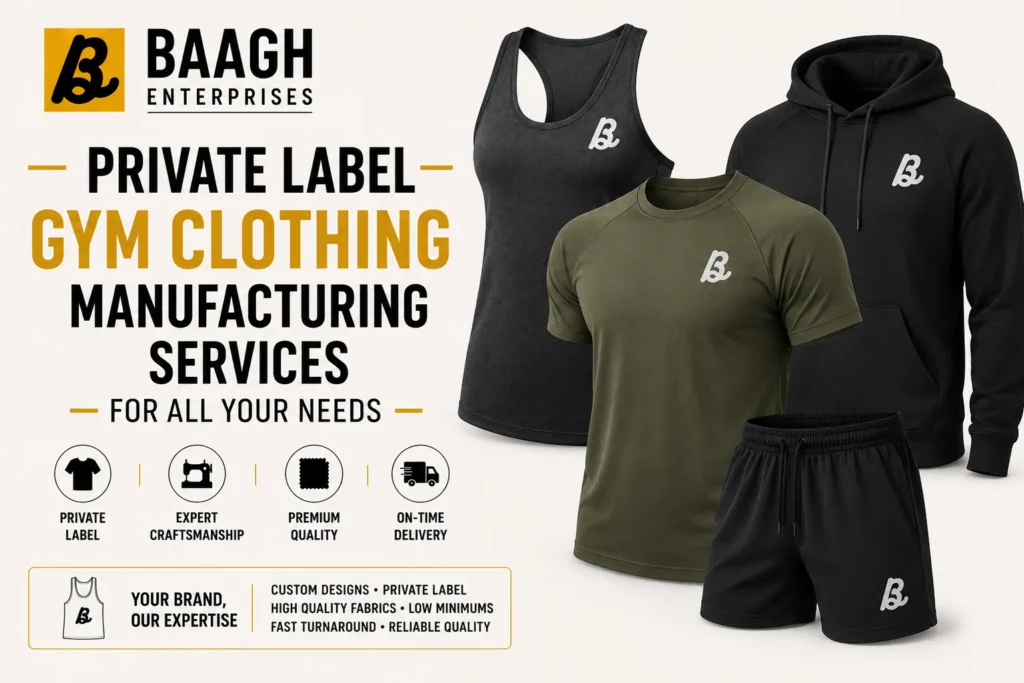Private Label Gym Clothing Manufacturing Services