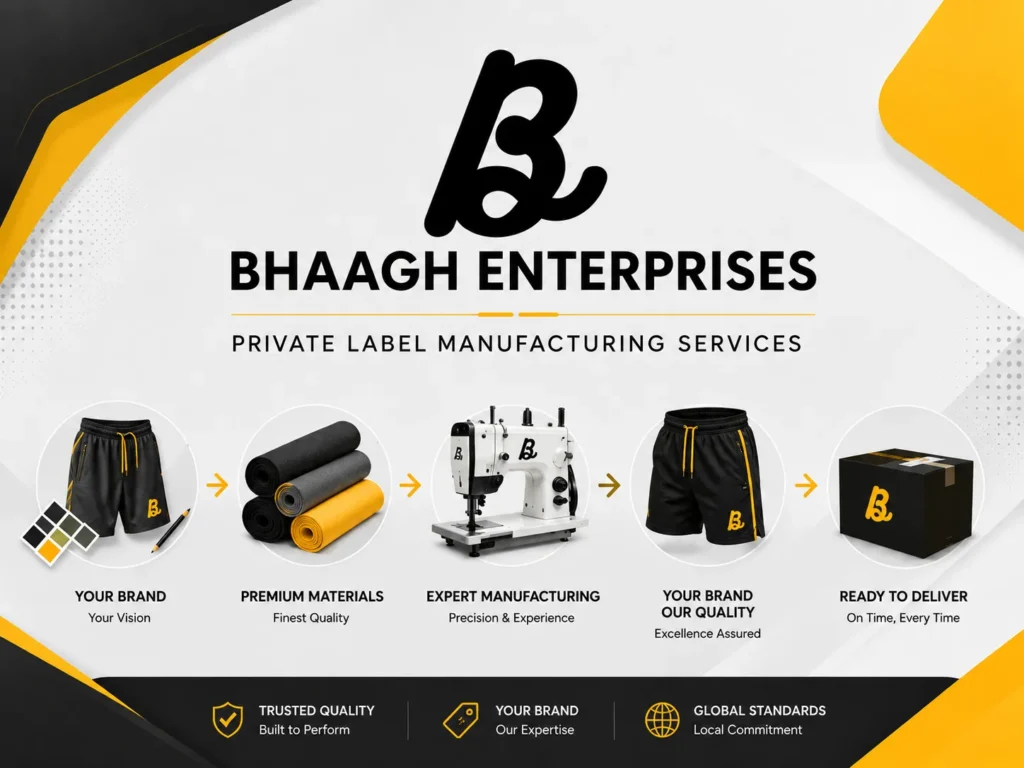 Private Label Gym Shorts Manufacturing Services