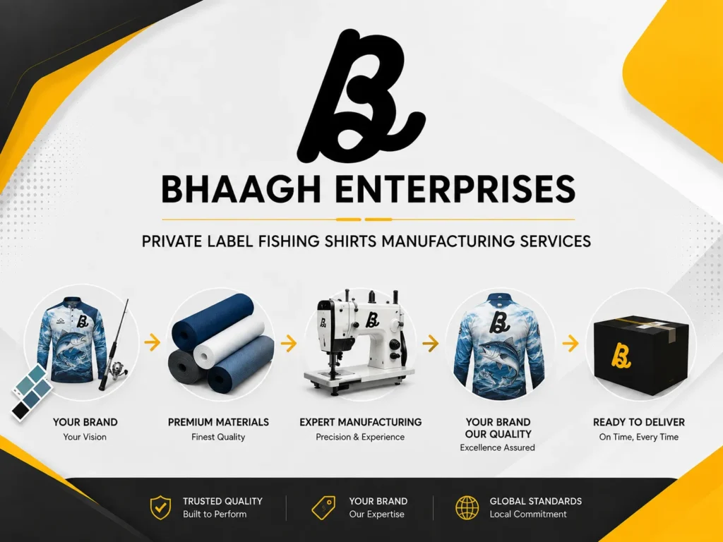 Private Label fishing Shirts Manufacturing Services