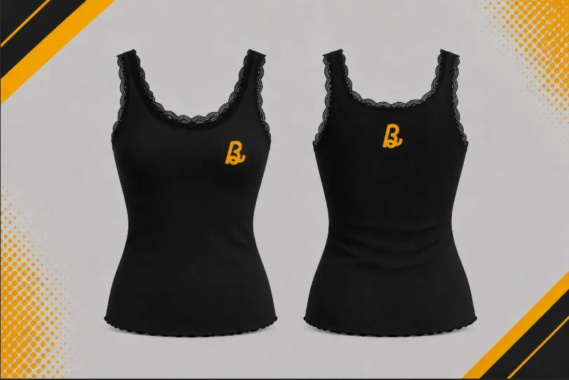 USA Leading High Quality Custom Tank Top Manufacturer 15 lace trim tank top