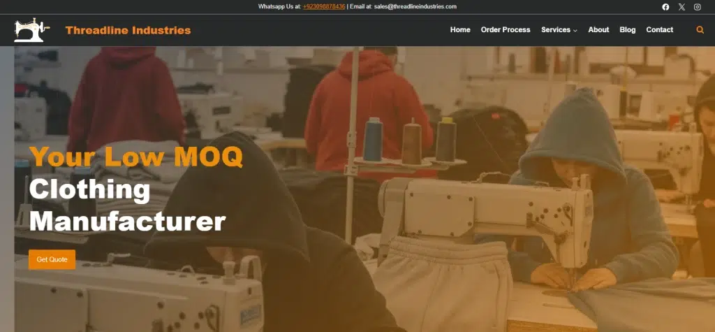 Threadline Industries Clothing Manufacturers